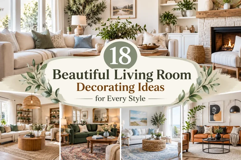 18 Beautiful Living Room Decorating Ideas for Every Style