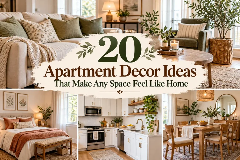 20 Apartment Decor Ideas That Make Any Space Feel Like Home