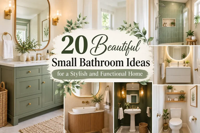20 Beautiful Small Bathroom Ideas for a Stylish and Functional Home
