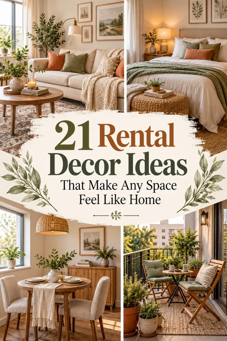 21 Rental Decor Ideas That Make Any Space Feel Like Home