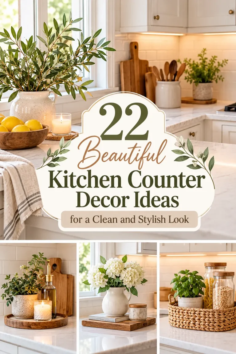 22 Beautiful Kitchen Decor Ideas for a Clean and Stylish Look
